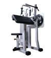 Triceps machine, sitting 45°